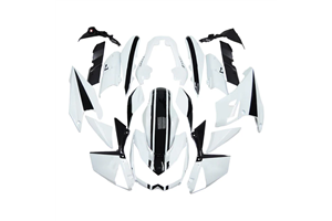 Painted street fairings in abs compatible with Kawasaki Z1000 2010 - 2013 - MXPCAV17873