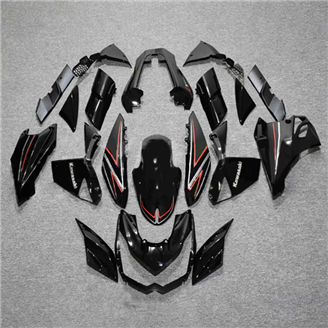 Carenados en abs pintados para la calle compatible para Kawasaki Z1000 2010 - 2013 - MXPCAV17873