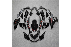 Lackierte Straße Verkleidung auf ABS kompatibel mit Kawasaki Z1000 2010 - 2013 - MXPCAV17873