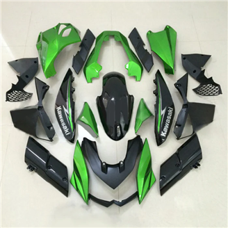 Carenados en abs pintados para la calle compatible para Kawasaki Z1000 2010 - 2013 - MXPCAV17873