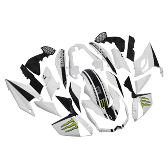 Painted street fairings in abs compatible with Kawasaki Z1000 2010 - 2013 - MXPCAV17873