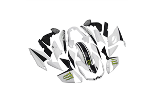 Carenage en abs pour la roue avec peinture compatible avec Kawasaki Z1000 2010 - 2013 - MXPCAV17873