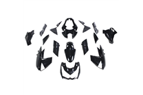 Carene stradali in abs verniciate compatibili con Kawasaki Z1000 2010 - 2013 - MXPCAV17873