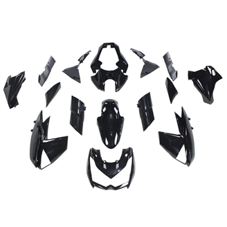 Painted street fairings in abs compatible with Kawasaki Z1000 2010 - 2013 - MXPCAV17873