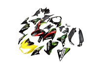 Painted street fairings in abs compatible with Kawasaki Z800 2013 - 2018 - MXPCAV17880