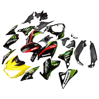 Painted street fairings in abs compatible with Kawasaki Z800 2013 - 2018 - MXPCAV17880