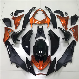 Painted street fairings in abs compatible with Kawasaki Z800 2013 - 2018 - MXPCAV17883