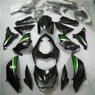 Painted street fairings in abs compatible with Kawasaki Z800 2013 - 2018 - MXPCAV17887