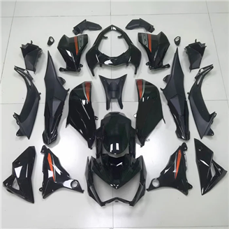 Painted street fairings in abs compatible with Kawasaki Z800 2013 - 2018 - MXPCAV17891