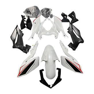 Painted street fairings in abs compatible with Kawasaki Z400 2018 - 2023 - MXPCAV17907