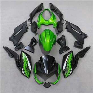 Painted street fairings in abs compatible with Kawasaki Z400 2018 - 2023 - MXPCAV17908