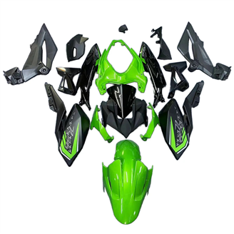 Painted street fairings in abs compatible with Kawasaki Z400 2018 - 2023 - MXPCAV17910