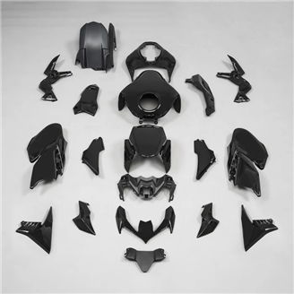 Painted street fairings in abs compatible with Kawasaki Z900 2020 - 2012 - MXPCAV17917