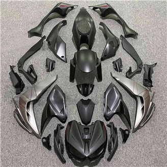 Painted street fairings in abs compatible with Kawasaki Z1000 2014 - 2017 - MXPCAV17922