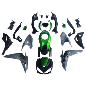 Painted street fairings in abs compatible with Kawasaki Z1000 2014 - 2017 - MXPCAV17924