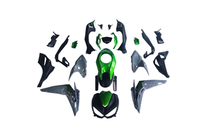 Painted street fairings in abs compatible with Kawasaki Z1000 2014 - 2017 - MXPCAV17924