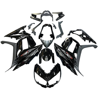 Painted street fairings in abs compatible with Kawasaki Z1000SX 2010 - 2015 - MXPCAV17925