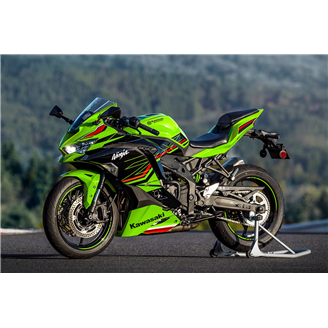 Painted street fairings in abs compatible with Kawasaki Zx-4RR 2023 - 2025 - MXPCAV17931