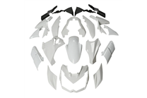 Verkleidungen abs Kawasaki Z1000 2014 - 2017 mit Kotflugel zu lackieren - MXPCAD17942