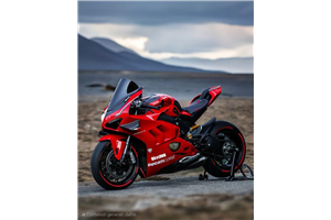 Lackierte Rennverkleidung Ducati Panigale V4 V4S V4R 2022-2024 - MXPCRV17949