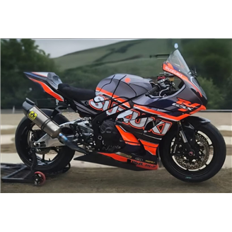 Carenado Racing Pintado Suzuki Gsxr 1000 2017 - 2024 - MXPCRV17976