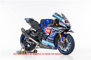 Lackierte Rennverkleidung Yamaha R1 2020 - 2025 - MXPCRV17978