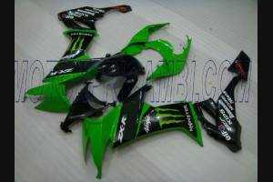 Carene stradali in abs verniciate compatibili con Kawasaki ZX10R 2008 - 2009 - MXPCAV2907
