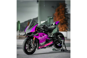 Lackierte Rennverkleidung Ducati Panigale V4 V4S V4R 2022-2024 - MXPCRV17988