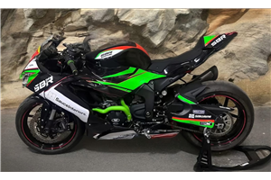 Lackierte Rennverkleidung Kawasaki Zx6R 2019 - 2023 - MXPCRV18036