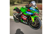 Lackierte Rennverkleidung Kawasaki Ninja ZX4-R 2024 - 2025 - MXPCRV17632