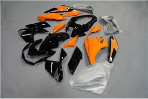 Carene stradali in abs verniciate compatibili con Kawasaki Z1000 2010 - 2013 - MXPCAV17864