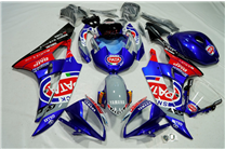 Painted street fairings in abs compatible with Yamaha R6 2006 - 2007 - MXPCAV14305