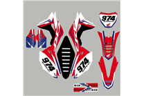 Sticker set compatible with per Honda CRF 250 2019 - 2021 - MXPKAD13590