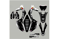 Kit Autocollants compatible avec per Honda CRF 250 2019 - 2021 - MXPKAD13591