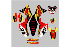 Aufkleber Satz kompatibel mit per Honda CRF 250 2019 - 2021 - MXPKAD13592