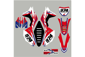 Kit de pegatinas compatible con per Honda CRF 450 2019 - 2020 - MXPKAD13584