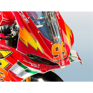 Painted street fairings in abs compatible with Ducati Panigale V4 V4S 2025 - MXPCAV18090