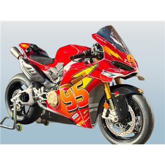 Painted street fairings in abs compatible with Ducati Ducati Panigale V4 V4S 2025 - MXPCAV18090