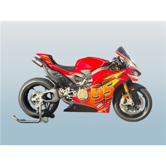 Painted street fairings in abs compatible with Ducati Ducati Panigale V4 V4S 2025 - MXPCAV18090