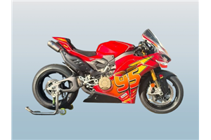 Painted street fairings in abs compatible with Ducati Ducati Panigale V4 V4S 2025 - MXPCAV18090