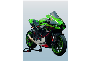 Painted street fairings in abs compatible with Kawasaki ZX10R 2021 - 2025 - MXPCAV18093