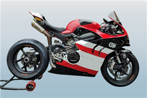 Lackierte Rennverkleidung Ducati Panigale V4 V4S V4R 2022-2024 - MXPCRV18095