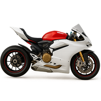 Ducati Panigale V4 fairings in 5 pieces without front fender - MXPCRD7391