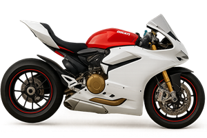 Ducati Panigale V4 fairings in 5 pieces without front fender - MXPCRD7391