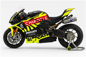 Lackierte Rennverkleidung Ducati Panigale V4 V4S V4R 2022-2024 - MXPCRV18115