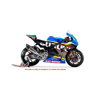 Carene Racing Verniciate Suzuki Gsxr 1000 2017 - 2024 - MXPCRV18118