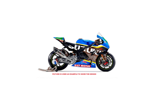 Lackierte Rennverkleidung Suzuki Gsxr 1000 2017 - 2024 -MXPCRV18118