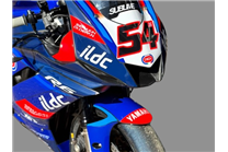 Lackierte Rennverkleidung Yamaha R6 2017 - 2024 - MXPCRV18131 2