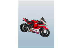 Lackierte Straße Verkleidung auf ABS mit Ducati Panigale V4 V4S 2025 - MXPCAV18092