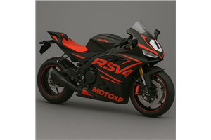 Lackierte Straße Verkleidung auf ABS kompatibel mit Aprilia RSV4 1100 2021 - 2024 - MXPCAV18141
